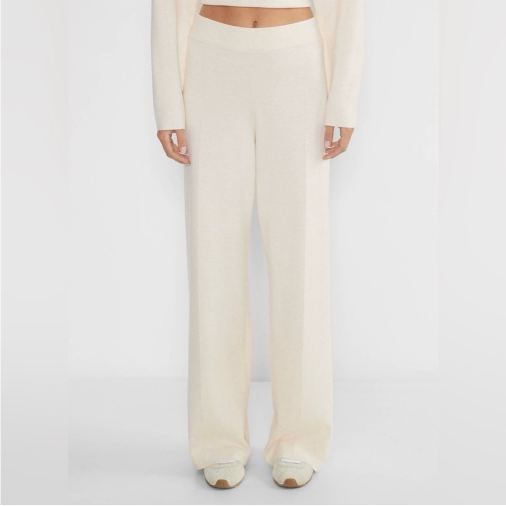 Aritzia souvenir pant- heather birch